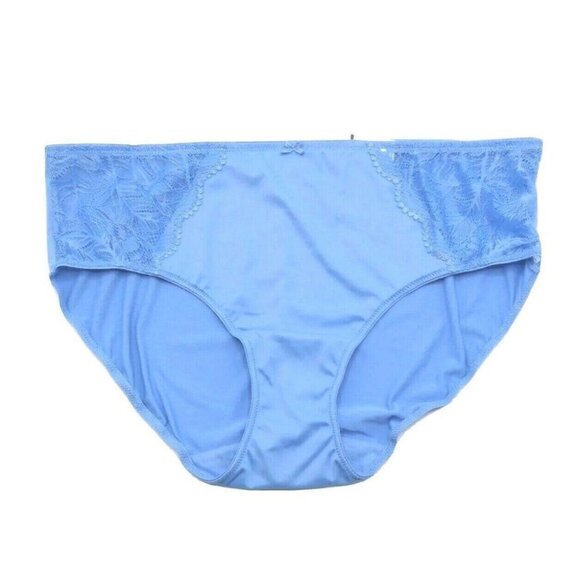 BOGO INC International Concepts Lace Inset Hipster Panties Yacht Blue 2X NEW Lot - Picture 5 of 10